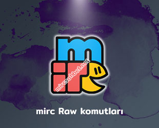 İrc serverlerda raw komutu nedir? nasıl kullanılır?